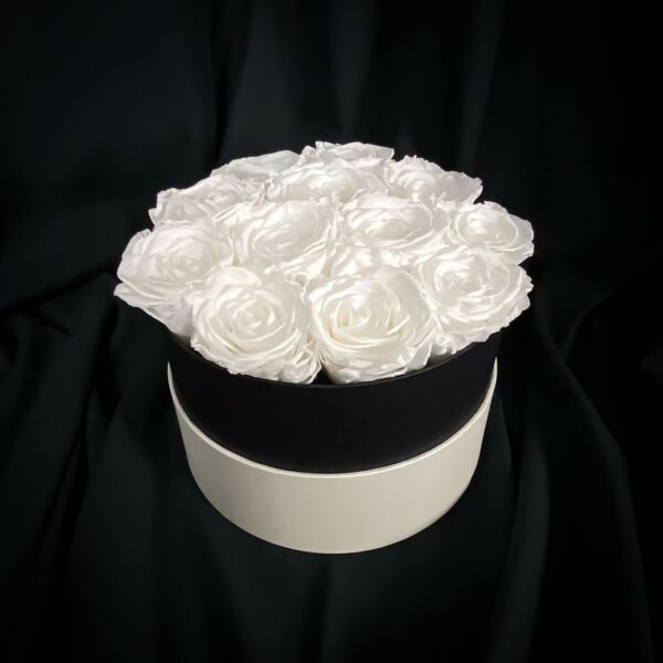 rose stabilizzate white elegance